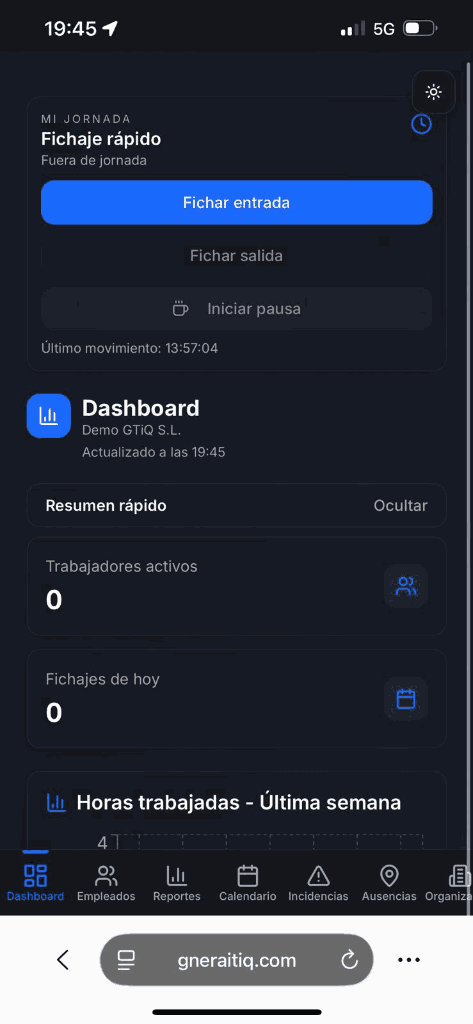 GTIQ Mobile Mockup