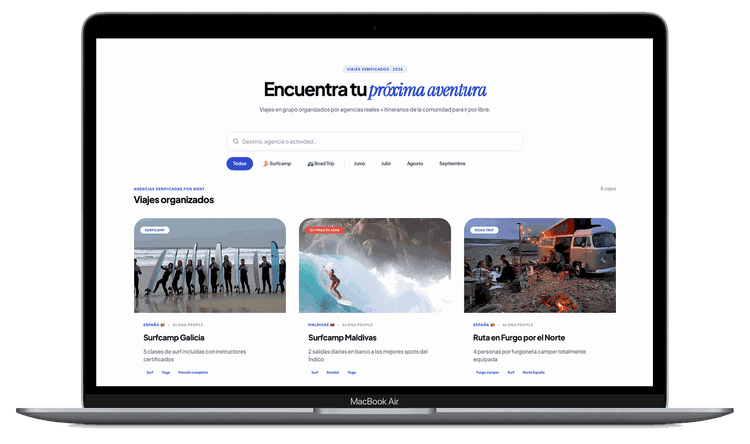 Software a medida desarrollado por GNERAI en un MacBook