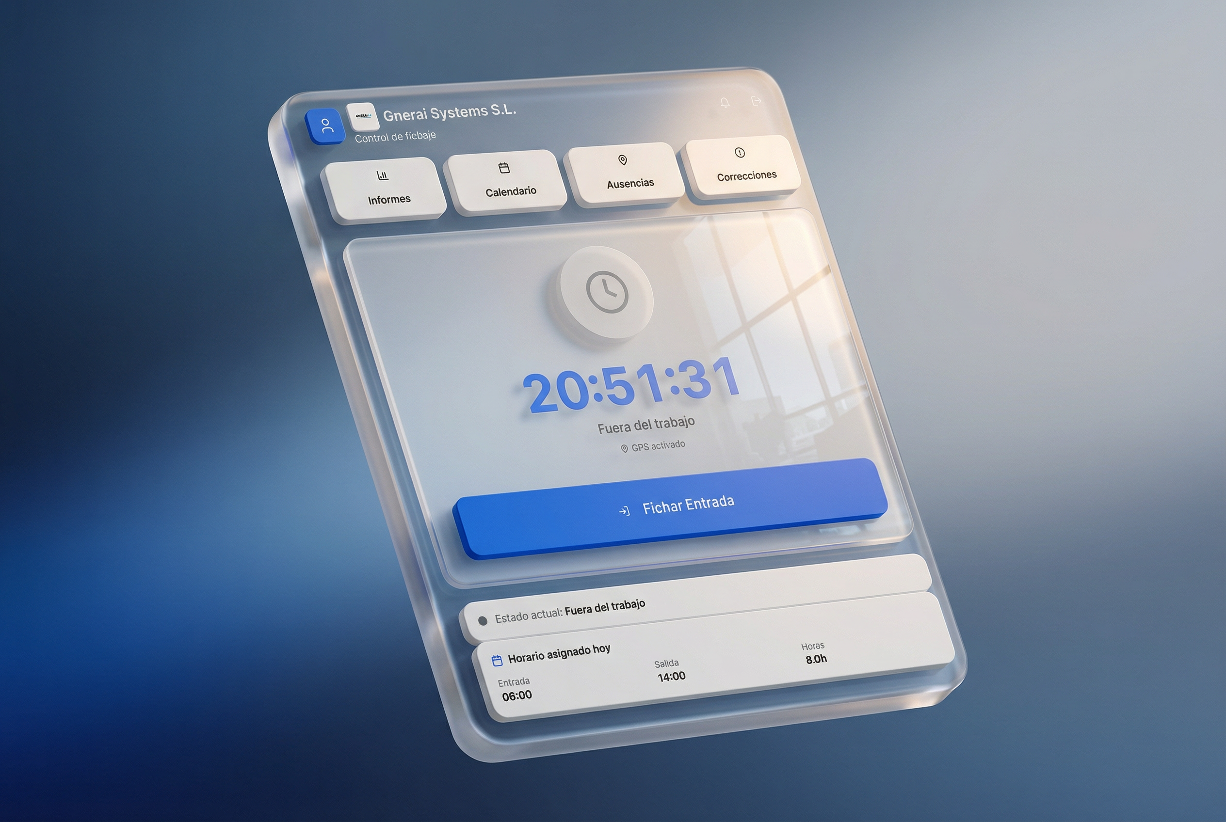 Control horario digital — banner del proyecto